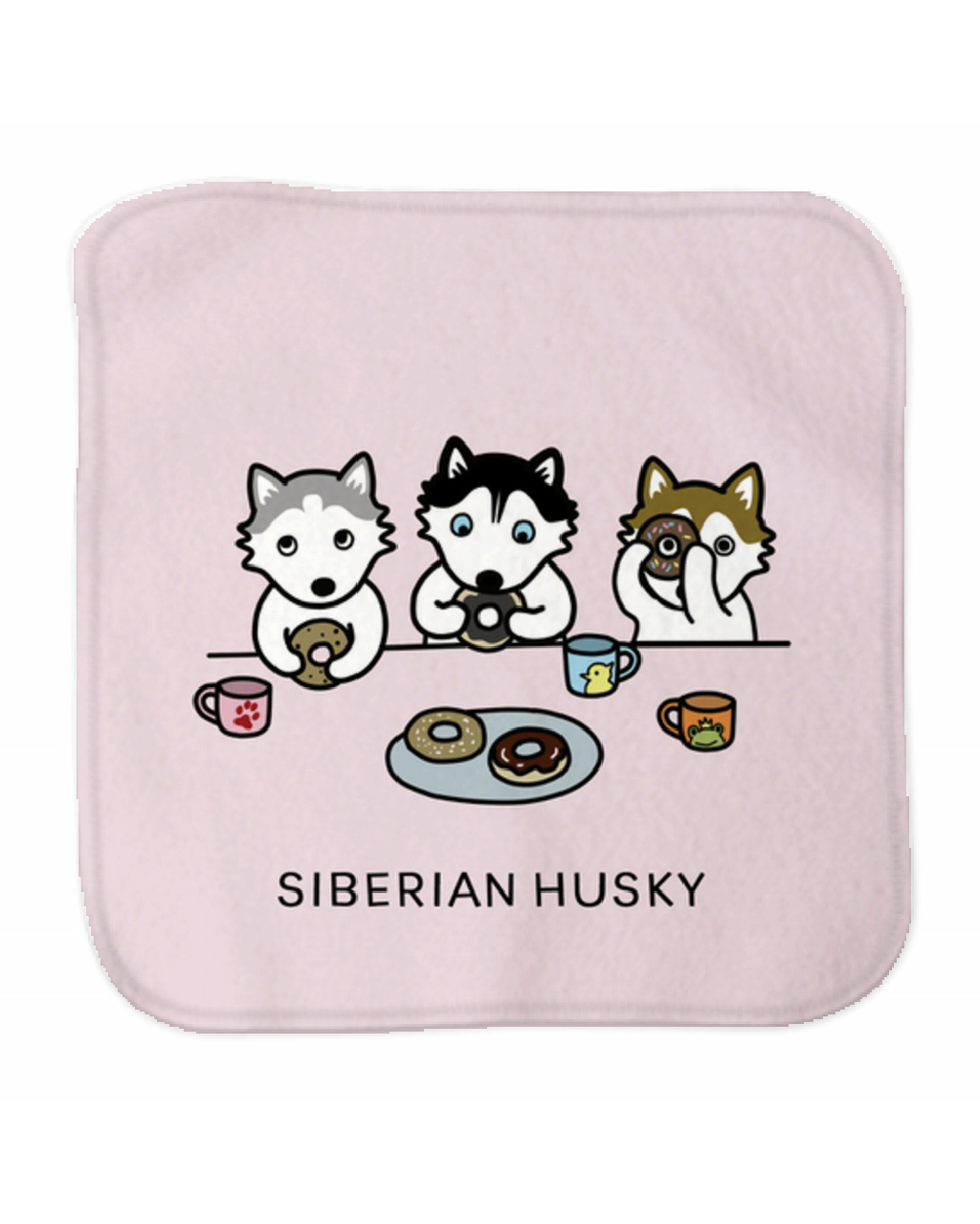 ミニタオル【ドーナツハスキー】/ 別送