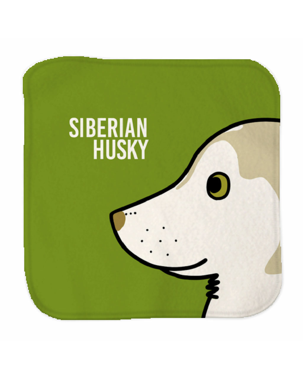 ミニタオル【ハスキーマヅル】レッド  / 別送