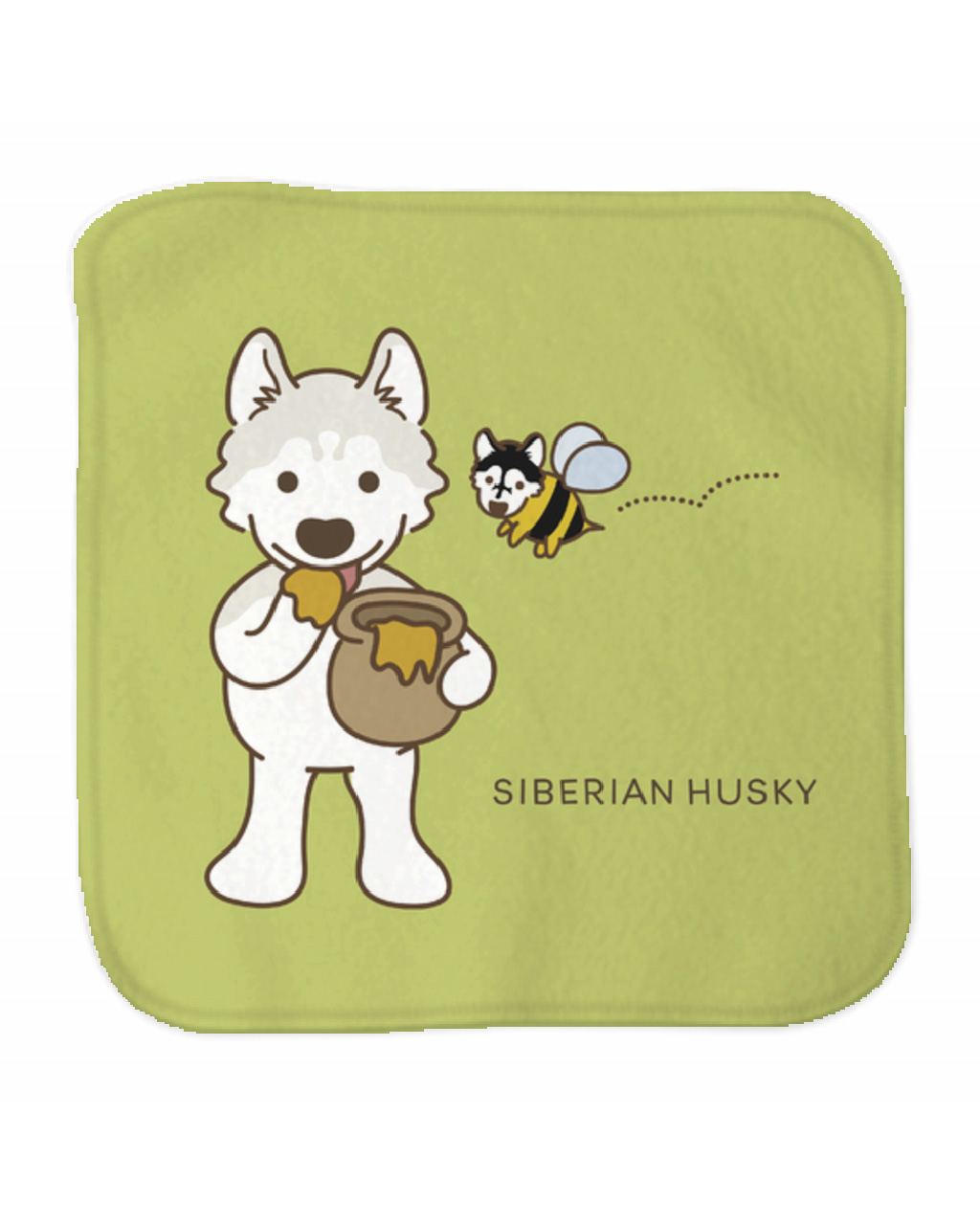 ミニタオル【はちみつハスキー】/ 別送