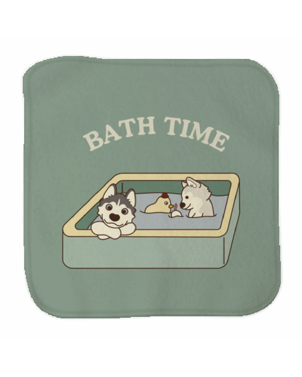 ミニタオル【バスタイムハスキー】/ 別送