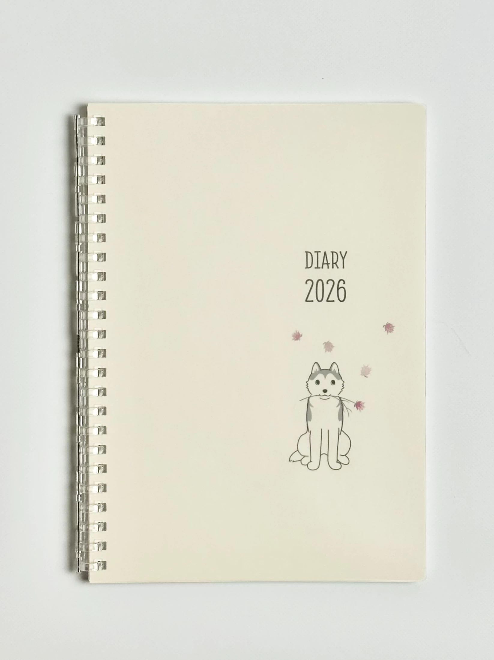 【表紙従来タイプ】2026年 愛犬の健康管理もできるスケジュール帳 A5サイズ