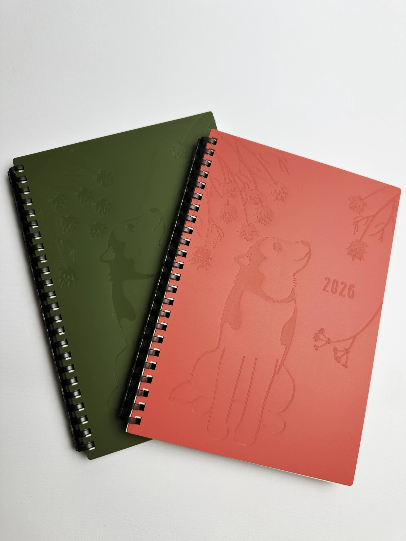 【先着順でスケジュールシール付】2026年 愛犬の健康管理もできるスケジュール帳 A5サイズ